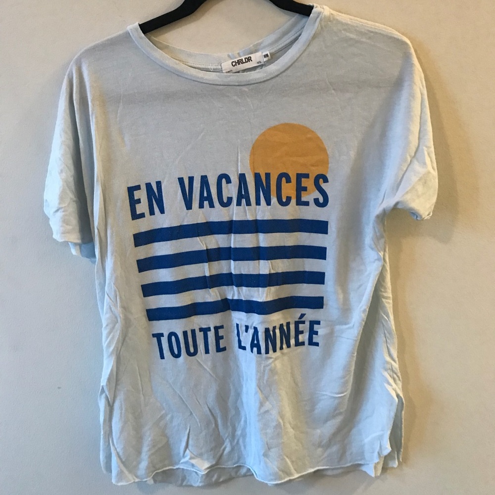 CHRLDR ultra soft t shirt